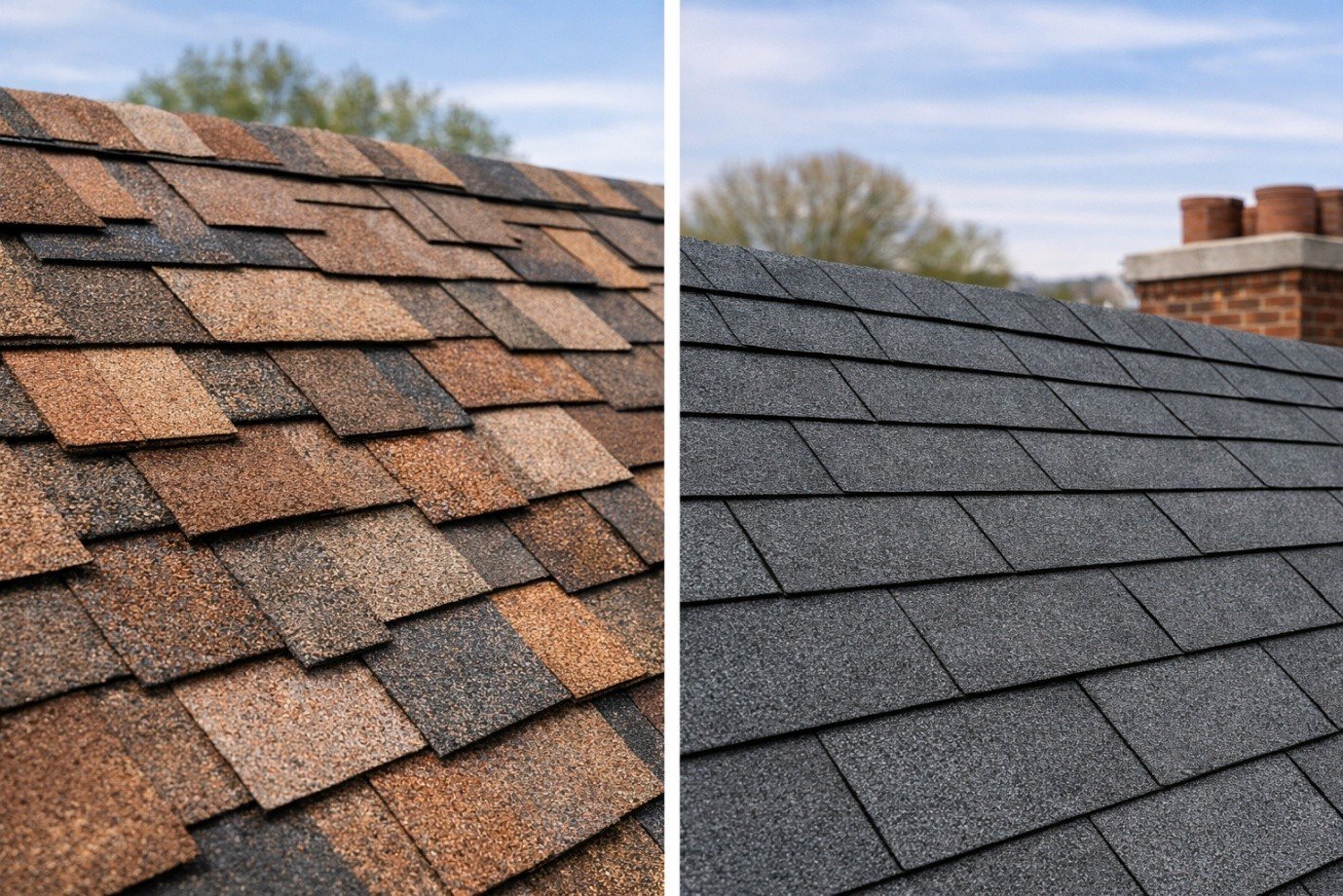 Architectural vs. 3-Tab Composition Shingles: What’s the Real Difference